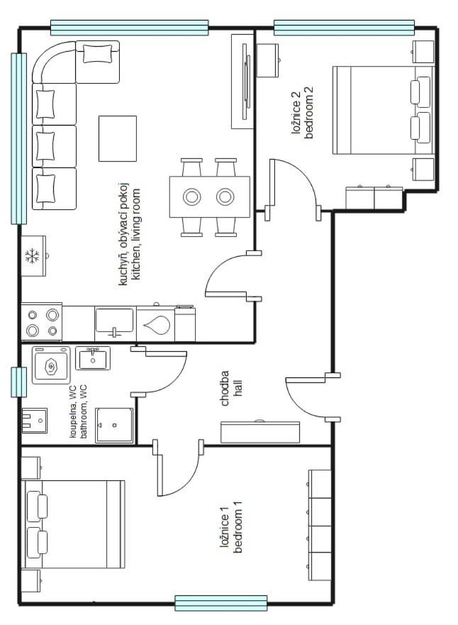 Apartman U Fontany Poděbrady Exterior foto